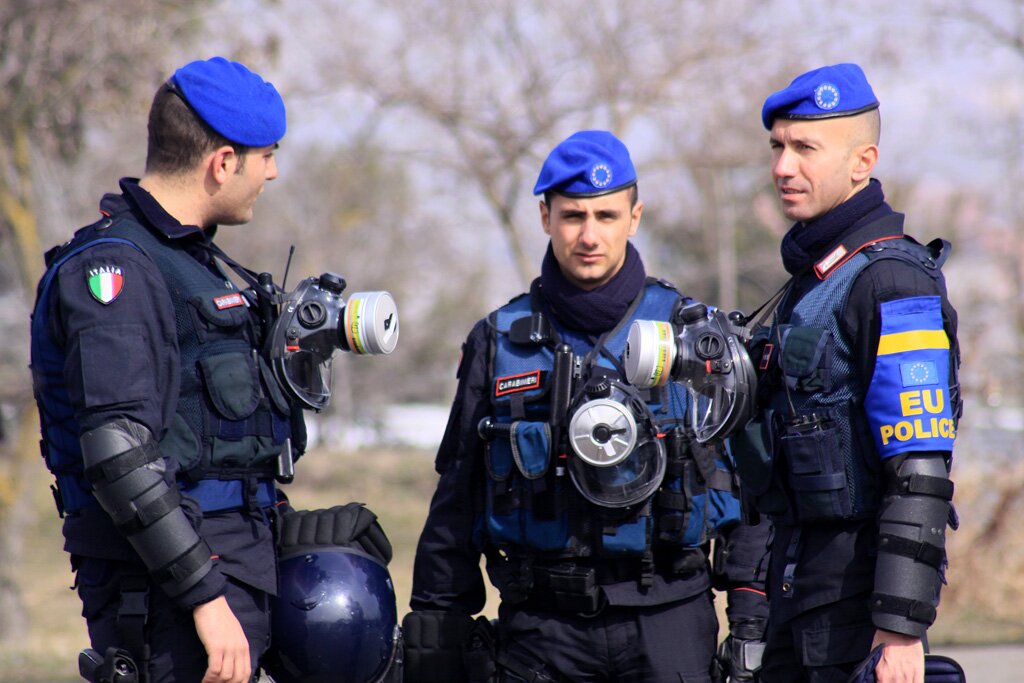 EU italy police