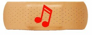 Music-band-aid