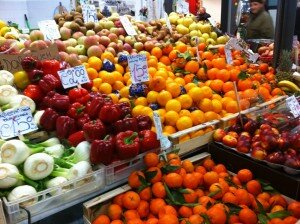 various fruits