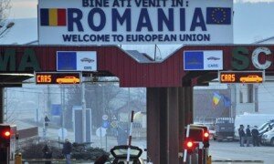 Romanian border crossing point